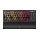 CORSAIR K70 PRO TKL RGB With Rapid Trigger Wired Gaming Keyboard - Black