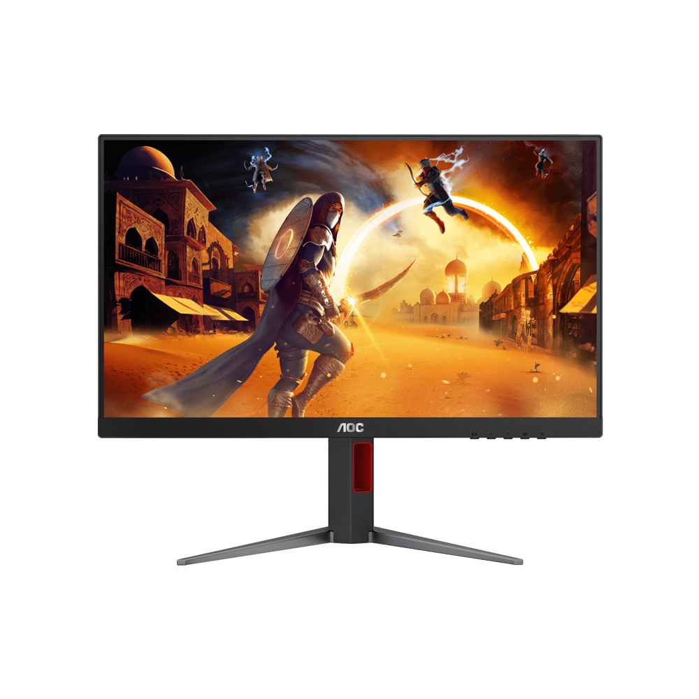 [A223U] AOC 27G4 27 Inch 180Hz FHD HDMI 2.0 1ms IPS Gaming Monitor - Black (Used)