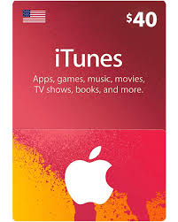 Apple iTunes Gift Card 40$ - USA (Send By SMS)