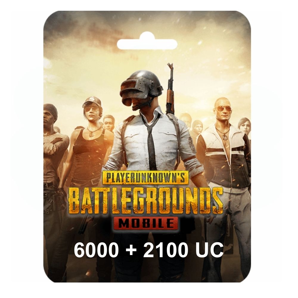 [DGCD15B1E] PUBG Mobile - 6000 UC + 2100 UC - 100$ (Send By SMS)