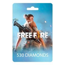 [DGC9C0AFF] Garena Free Fire Game Gift Card - 530 Diamonds (Send By SMS)