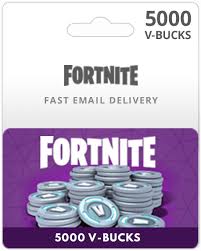 Fortnite Game 5000 V-Bucks Card (Send By SMS)