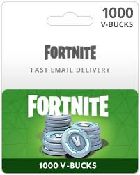 Fortnite Game 1000 V-Bucks Card (Send By SMS)