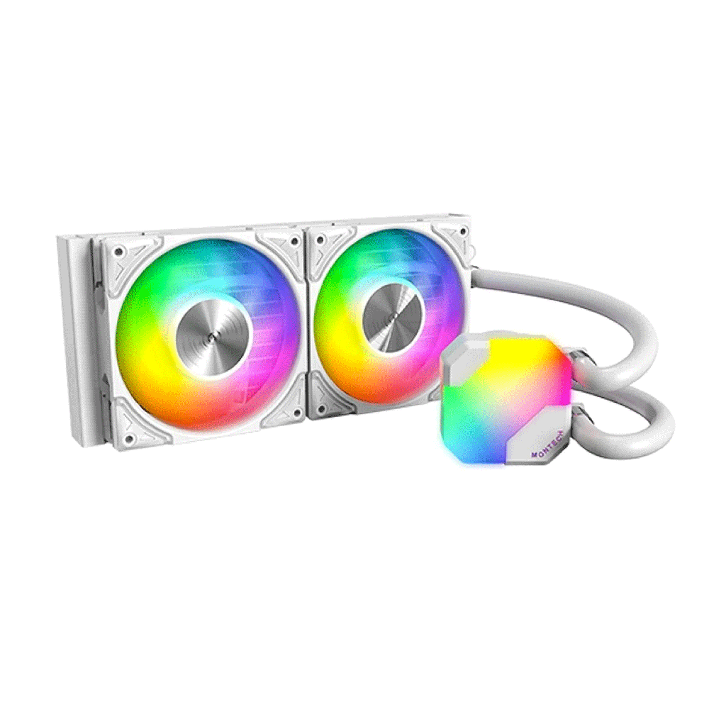Montech Hyper Flow ARGB 240 CPU Liquid Cooler White