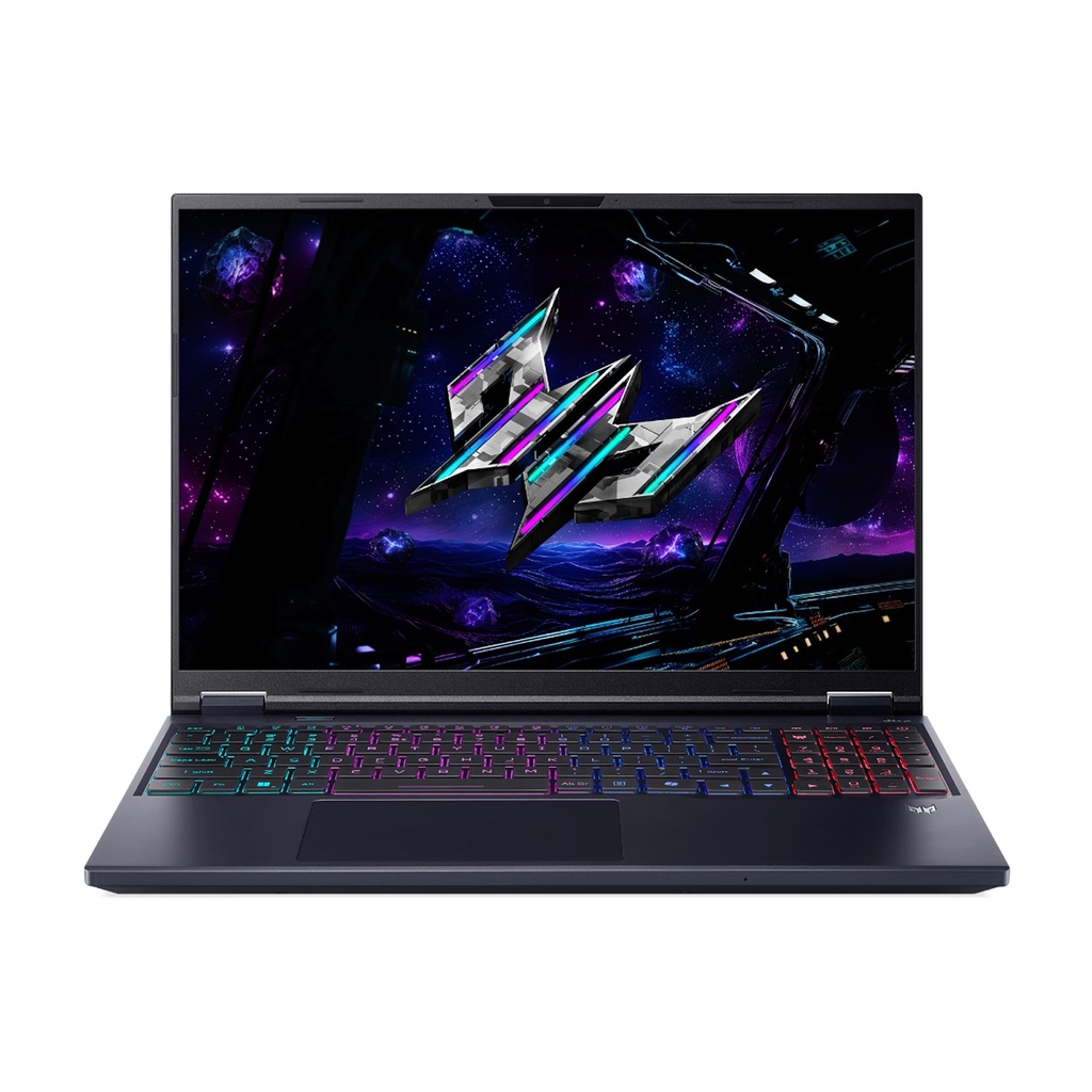 [NS039473] Acer Predator Helios Neo 16 AI Gaming Laptop, Intel Core Ultra 9 275HX Processor, 64GB DDR5 RAM, 2TB SSD NVMe, RTX 5070Ti 12GB Graphics, 16" OLED 240Hz Display, RGB 4 Zones Backlight Keyboard, Windows 11 Home, NH.U0QAA.001
