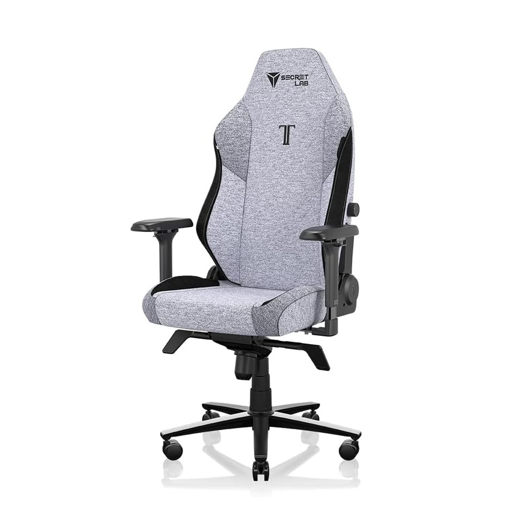 Secretlab TITAN Evo NEO Hybrid Leatherette Gaming Chair, Regular Size, 4D Adjustable Armrests, Magnetic Head Pillow & 4-Way Lumbar Support, Up to 100 kg Recommended Weight - Cookies and Cream