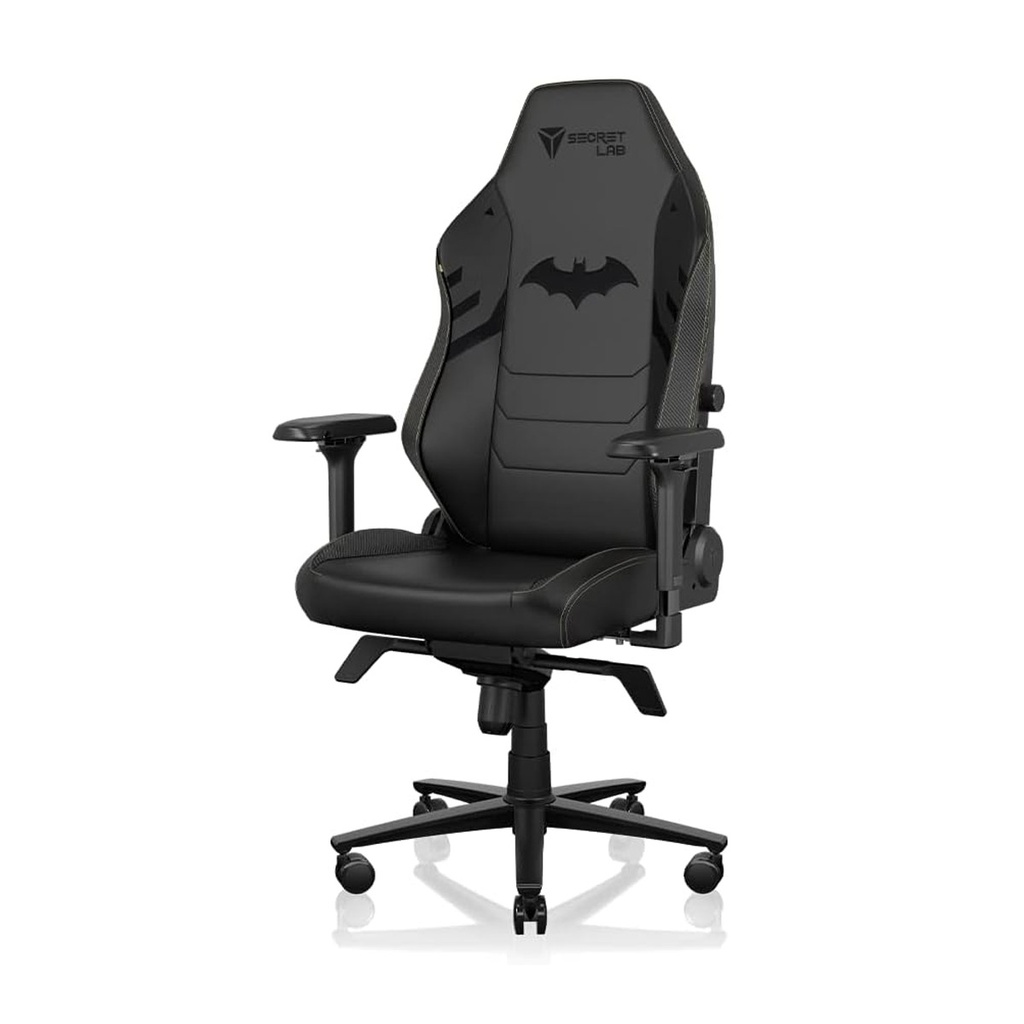 Secretlab Titan Evo Dark Knight Edition Gaming Chair, Regular Size, Leatherette Seat Cover, 4D Adjustable Armrests, Magnetic Head Pillow & 4-Way Lumbar Support - Black