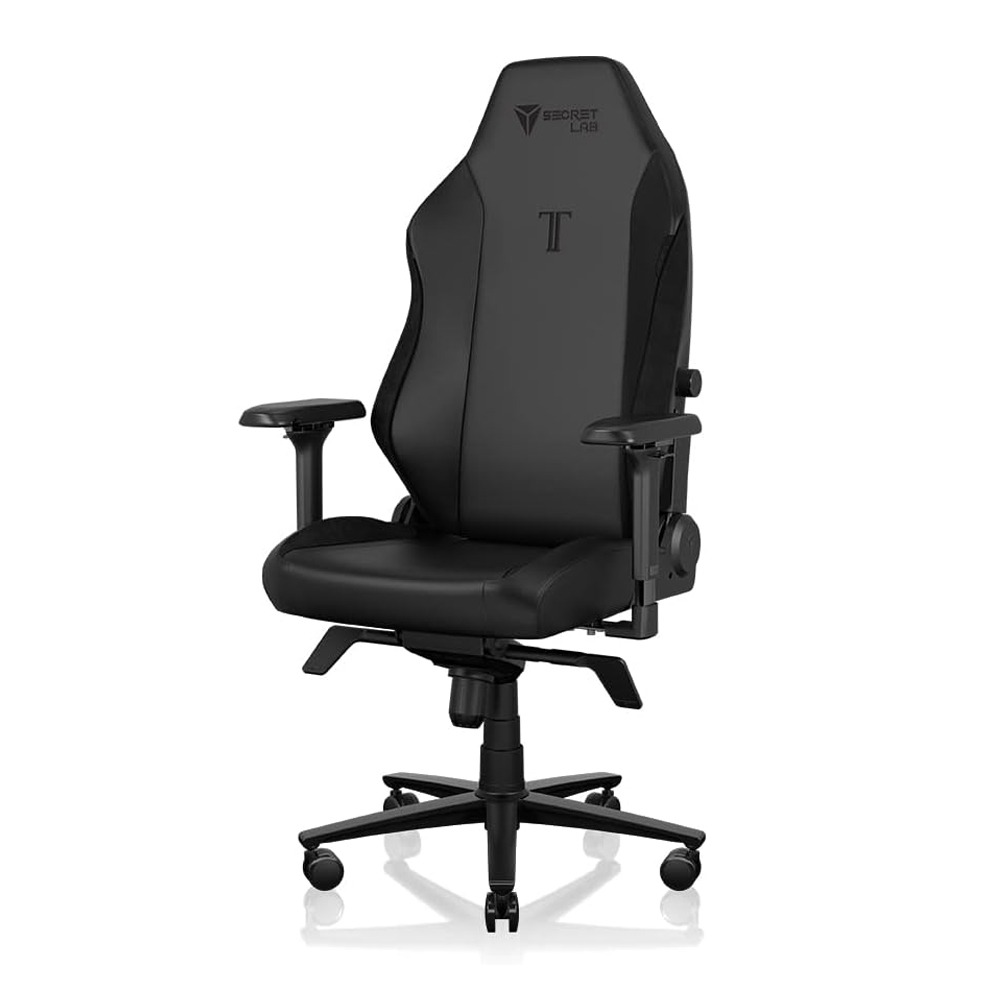 Secretlab TITAN Evo NEO Hybrid Leatherette Gaming Chair, Size XL, 4D Adjustable Armrests, Magnetic Head Pillow & 4-Way Lumbar Support, Up to 180 kg Recommended Weight - Black
