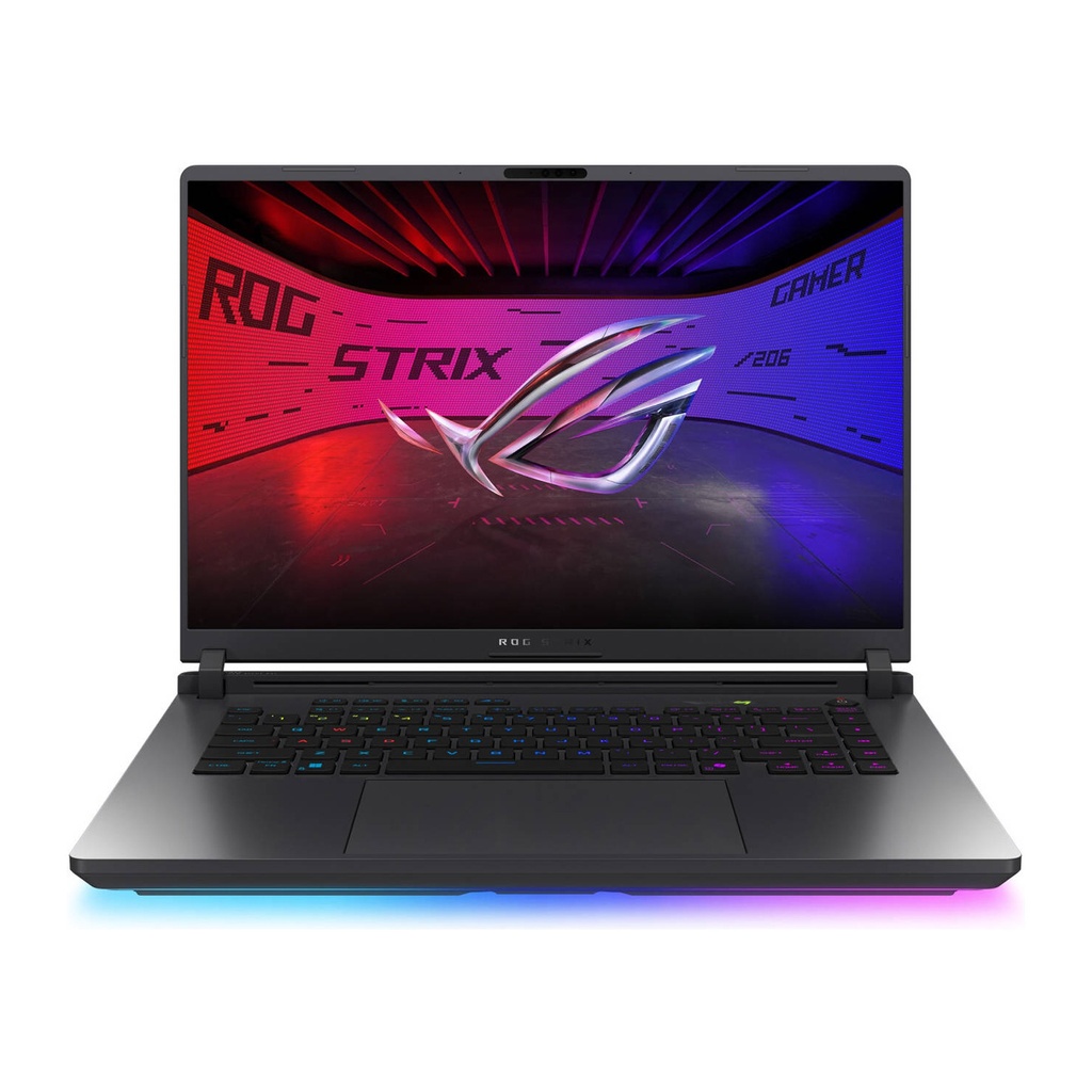 Asus Rog Strix G16 G615LR Gaming Laptop, Intel Core Ultra 9 275HX Processor, 16GB RAM, 1TB SSD, RTX 5070Ti 12GB Graphics, 16" FHD+ IPS 165Hz Display, 4-Zone RGB English-Arabic Keyboard, Windows 11 Pro (License), Volt Green | 90NR0LR2-M009P0