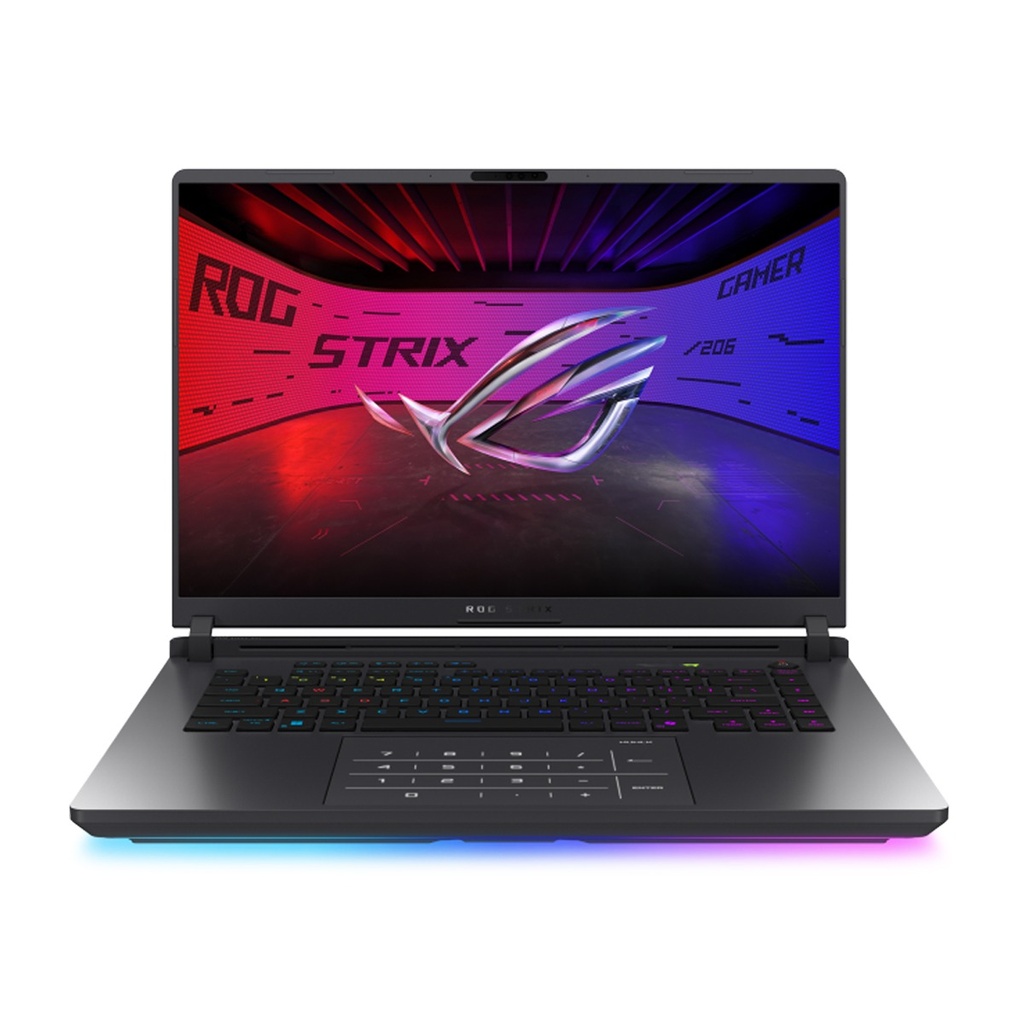 [NS039820] Asus Rog Strix G16 G615LW Gaming Laptop, Intel Core Ultra 9 275HX Processor, 32GB RAM DDR5, 1TB SSD NVMe, RTX 5080 16GB Graphics, 16" WQXGA IPS 240Hz Display, 4-Zone RGB Backlit Keyboard, Windows 11 Home, Volt Green | 90NR0LG2-M007V0