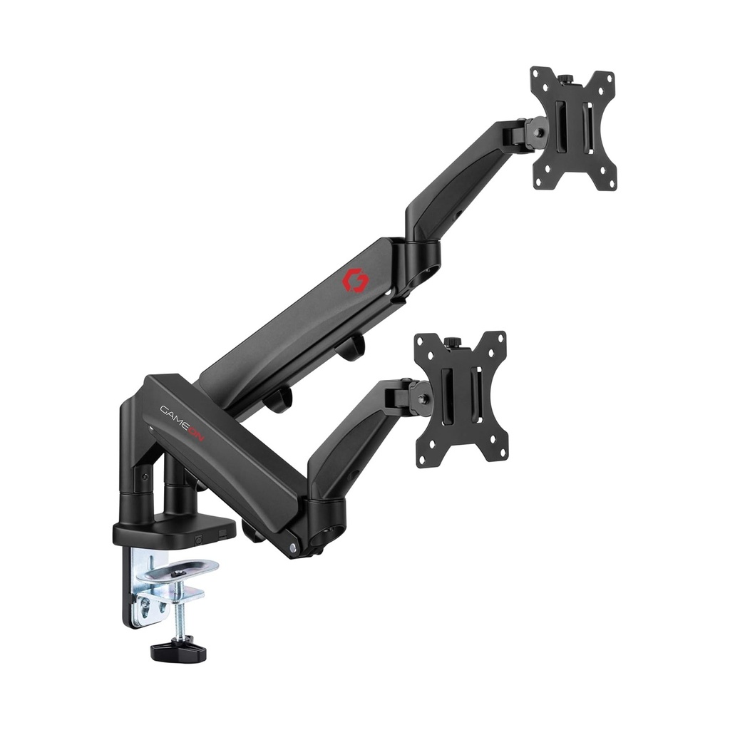 [GO-5350] GameOn Counter Balance Dual Monitor Arm (17" - 32" )