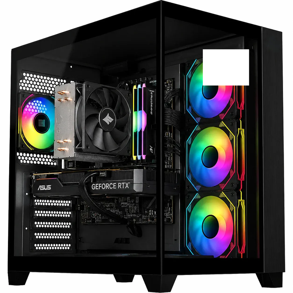 [GPIQN] GAMING PC Intel Core I5 - 14th Gen RTX 3050 -16 GB RAM DDR 4 - HDD 1TB - 240GB SSD