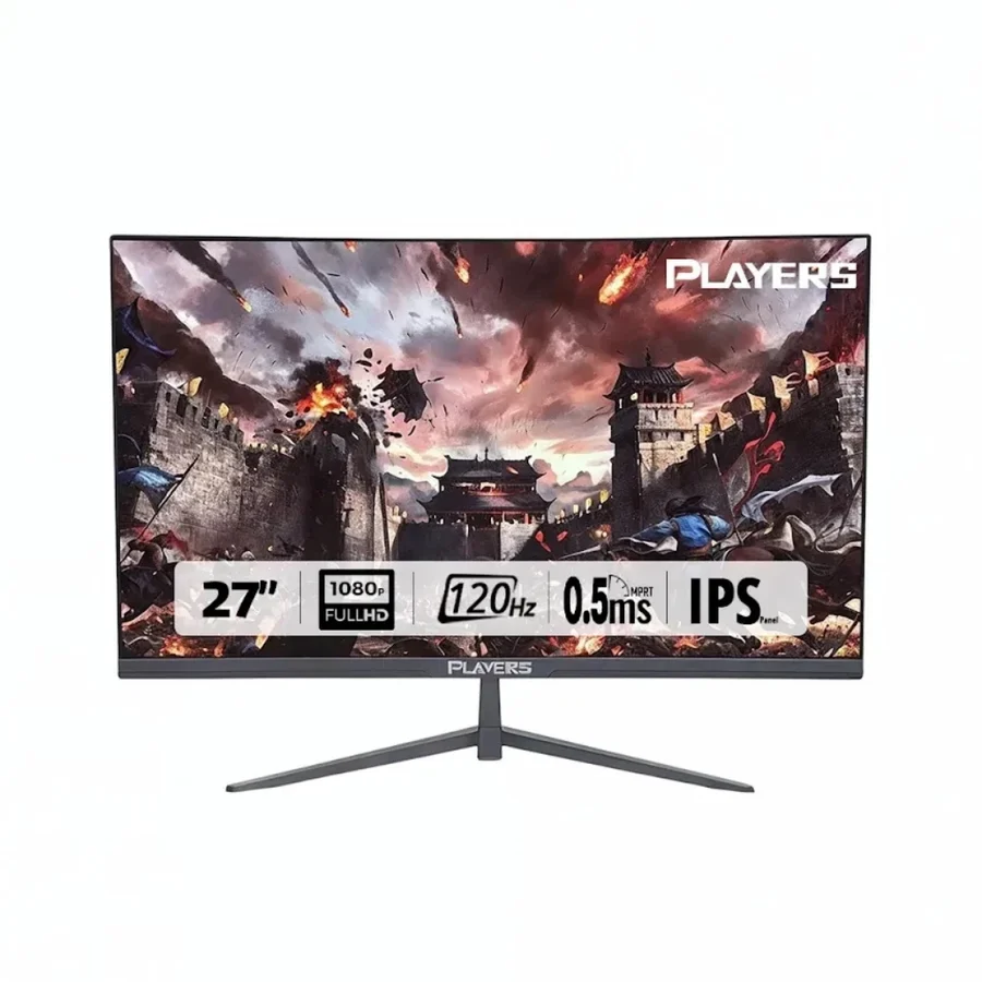 [P2G0U] Prime Series Curved Gaming Monitor Players | 27" | (FHD) | 120Hz | 0.5ms | PLY53 - IPS HDMI 2.1