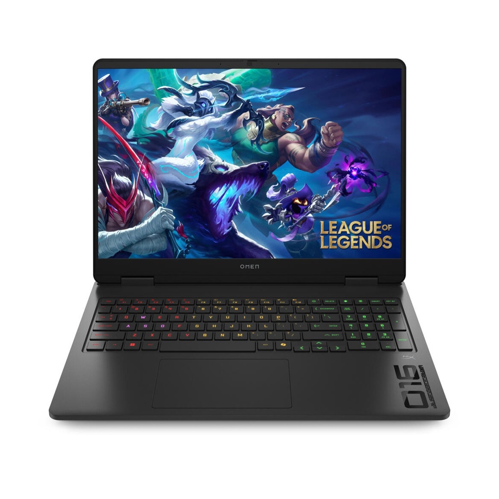 HP Omen 16-AM0017DX Gaming Laptop, Intel Core i7-14650HX Processor, 32GB Ram DDR5, 1TB SSD NVMe, RTX 5060 8GB Graphics, 16"2K 165Hz Display, 4-Zone RGB Backlit Keyboard, Windows 11 Home, Shadow Black | BZ0F9UA#ABA