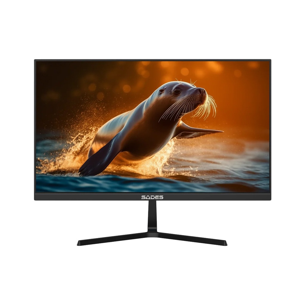 [SA2FN] Sades AU-Sealion 24" FHD IPS Panel 240Hz 0.5ms Gaming Monitor With HDMI 2.1 FreeSync, Dynamic RGB Accent Lighting, Black | SA-F03F24
