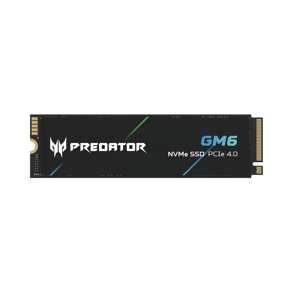Acer Predator GM6 2TB PCIe Gen4 NVMe 2.0 M.2 SSD, Up to 7200 MB/s Read