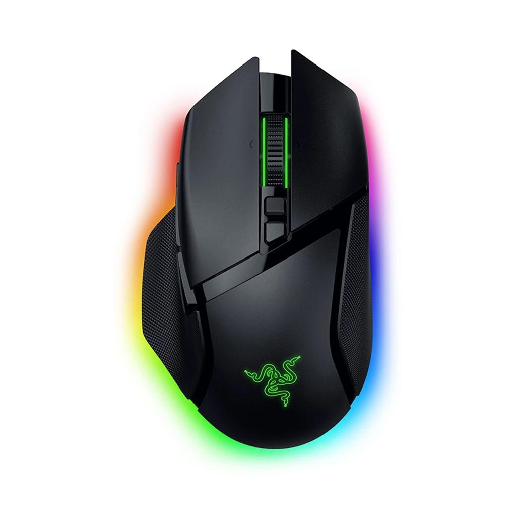 Razer Basilisk V3 Pro 35K Fully Customizable Wireless Ergonomic Gaming Mouse With Razer Chroma RGB - Black
