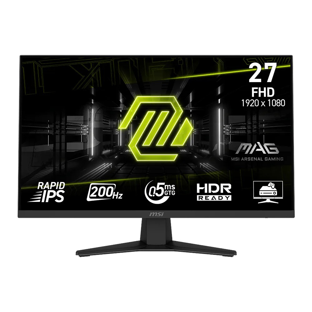 [9S6-3CE41H-045] MSI MAG 274F 27" FHD Rapid IPS 200Hz 0.5ms GTG Gaming Monitor With HDR Ready FreeSync Premium