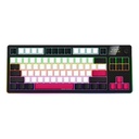 Lorgar Pro KBP70TKLW RGB Wireless TKL Mechanical Gaming Keyboard Toxic Purple Linear Switch EN Layout - Black