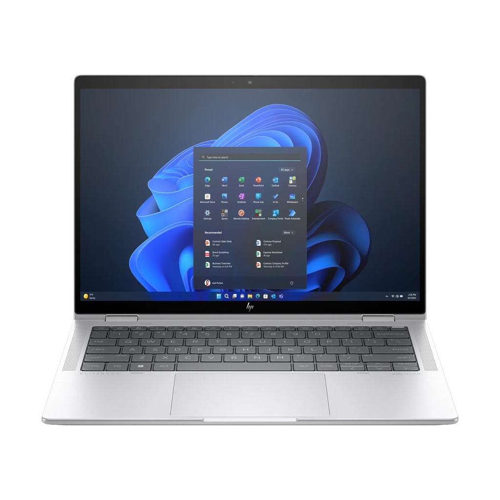 HP Elite x360 1040 G11 2-in-1 Intel Core Ultra 7-155H 32GB RAM 1TB SSD Intel Arc Graphics 14" WUXGA IPS TouchScreen Windows 11 Pro -Silver
