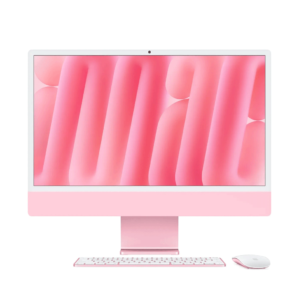 [MD2U4AB/A] Apple iMac 24" M4 10-Core CPU 10-Core GPU 24GB RAM 512GB SSD (Eng/Arb KB) - Pink