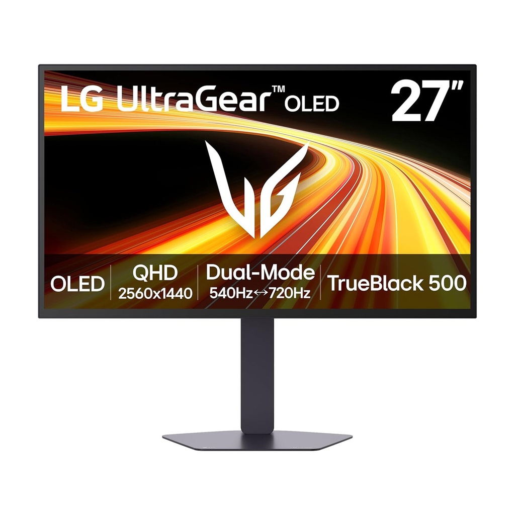 [27GX790B-B] LG 27GX790B 27" UltraGear OLED Dual Mode 2K QHD 540Hz & HD 720Hz 0.02ms G-Sync® Compatible DisplayPort 2.1 Gaming Monitor