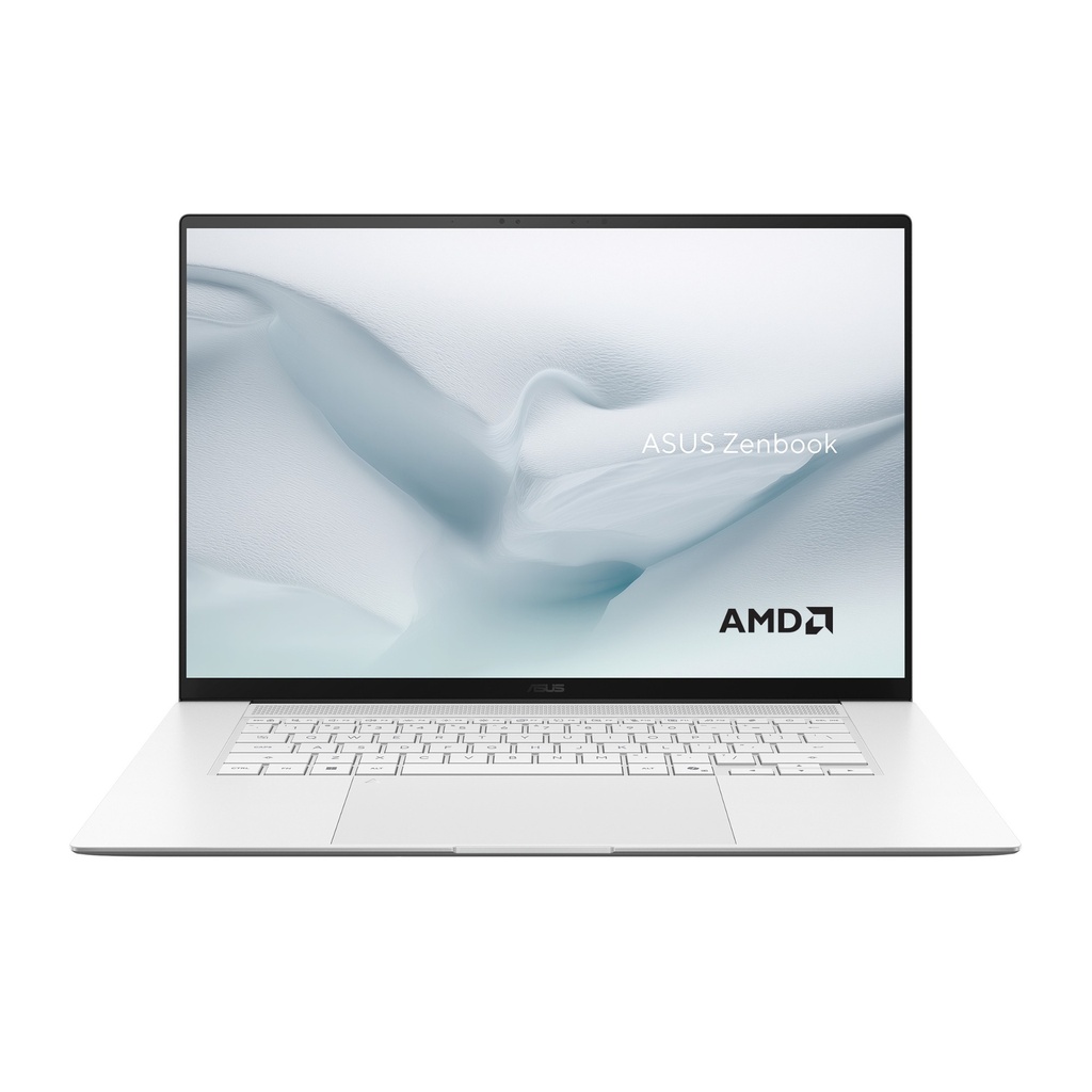 Asus Zenbook S16 (UM5606GA) AMD Ryzen AI 9 465 32GB RAM 2TB SSD AMD Radeon 880M Graphics 16" 3K OLED Windows 11 Home -Scandinavian White