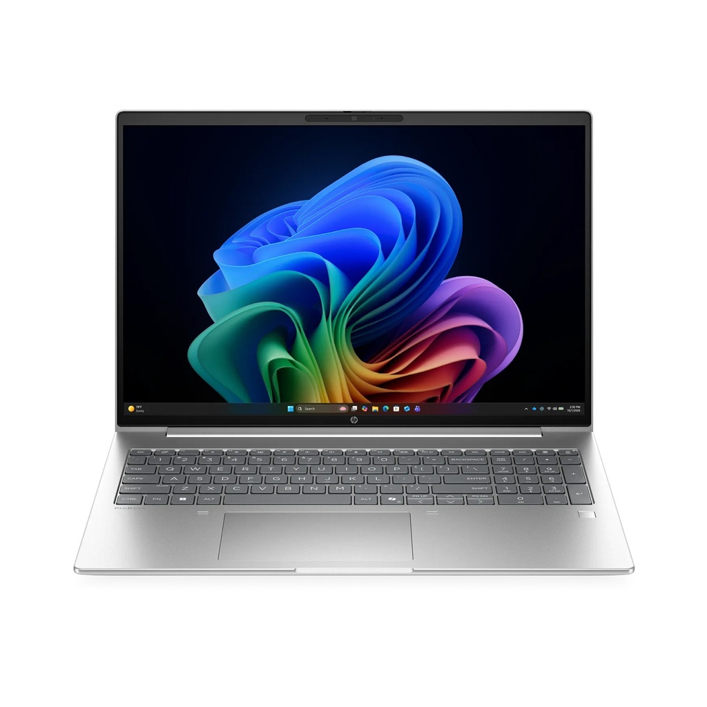 HP ProBook 4 G2i AI Laptop, Intel Core Ultra 7 355 Processor, 16GB DDR5 RAM, 512GB SSD NVMe, Integrated Intel Graphics, 16" WUXGA IPS Display, Windows 11 Pro (License) - Silver