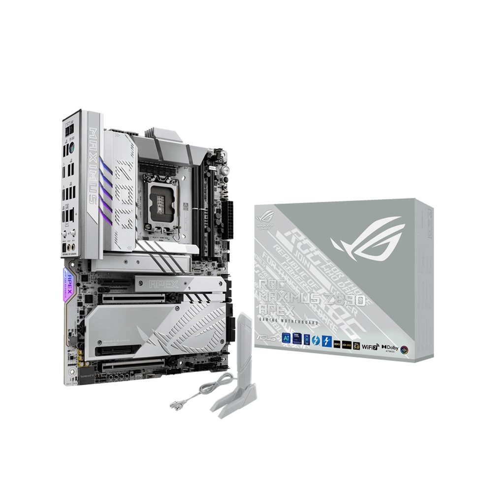 Asus Intel Rog Maximus Z890 Apex WIFI7 DDR5 Gaming Motherboard