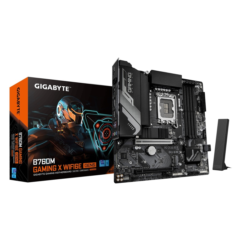 Gigabyte Intel B760M Gaming X WIFI6E GEN5 DDR5 Motherboard