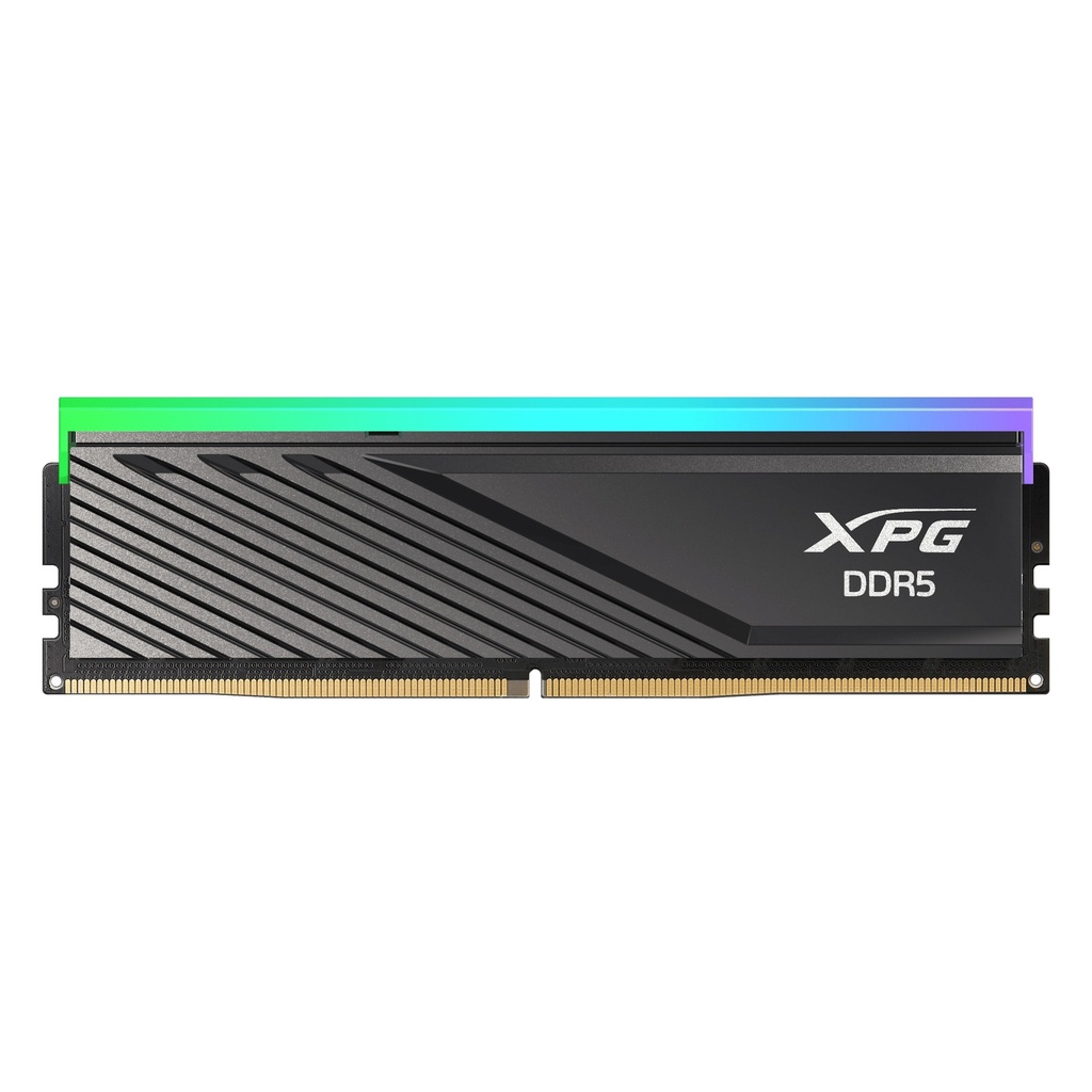 XPG 16GB (16GB x1) 5600MHz CL46 RGB DDR5 Desktop Memory (Black)
