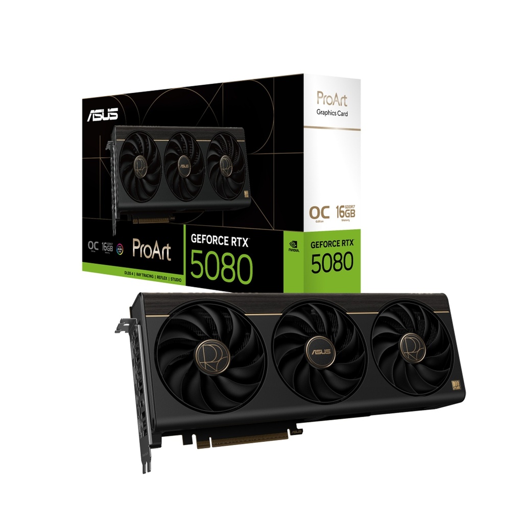 Asus ProArt GeForce RTX 5080 16GB GDDR7 OC Edition Graphics Card