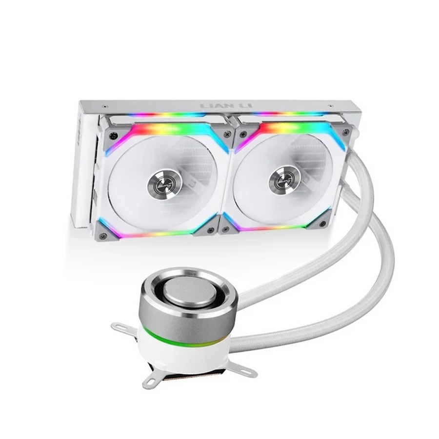 LIAN LI Galahad AIO 240 mmLiquid CPU Cooler SL Edition - White