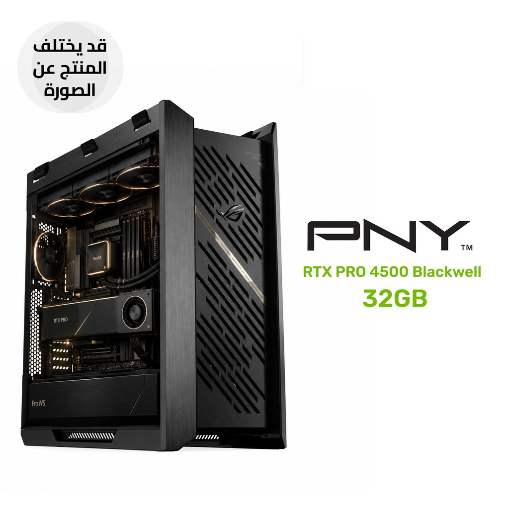 Gaming PC - AMD RYZEN 9-9950X3D, Asus ProArt X870E-Creator Motherboard, 64GB D5 RAM, 2TB SSD NVMe, PNY NVIDIA RTX PRO 4500 Blackwell 32GB, Asus ProArt LC 360 Liquid Cooler, ASUS Pro WS 1600W Platinum, ROG Strix Helios II GX601S, Win 11 Pro (License)