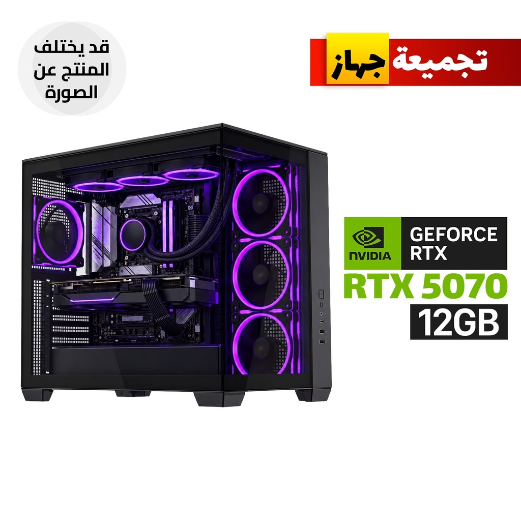 Gaming PC - Intel Core i7-14700KF Processor, ASUS PRIME Z790-P WIFI Motherboard, 16GB DDR5 RAM, 1TB SSD NVMe, RTX 5070 12GB VGA, 750 WATT PSU, L360 Liquid Cooler, Asus A32 PLUS Mid Tower Case With 4 ARGB Fans, Windows 11 Pro (License)