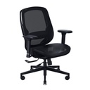 Razer Fujin Mesh Ergonomic Gaming Chair With 136 degree Recline, Adjustable Lumbar, High Seat Height, Padded Armrests Ultra-Durable - Black