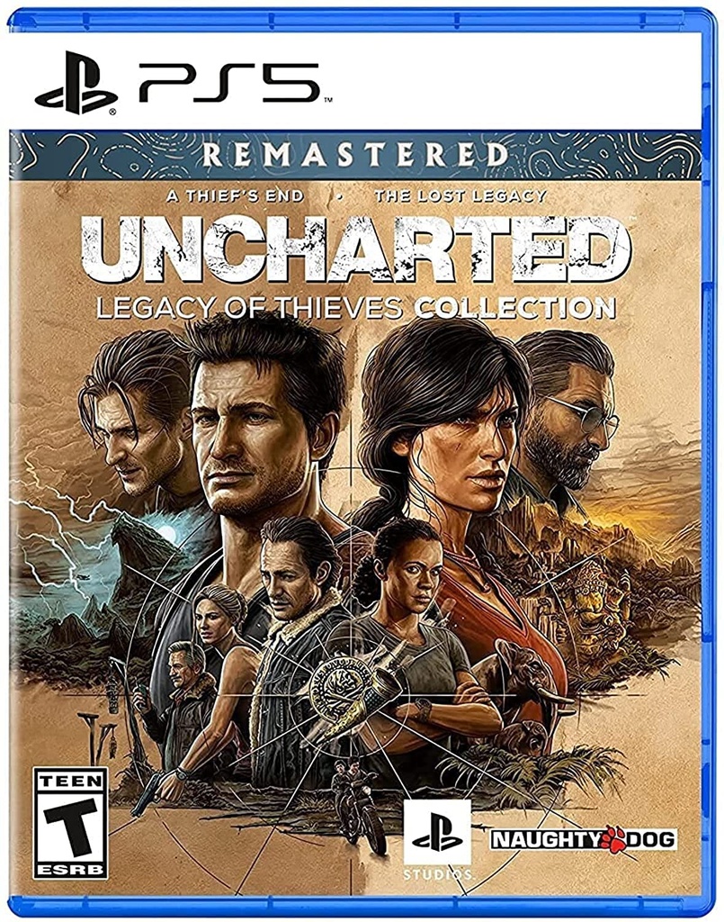 [ULO0U] Uncharted legasy of thieves collection - PlayStation 5 (مستعمل)