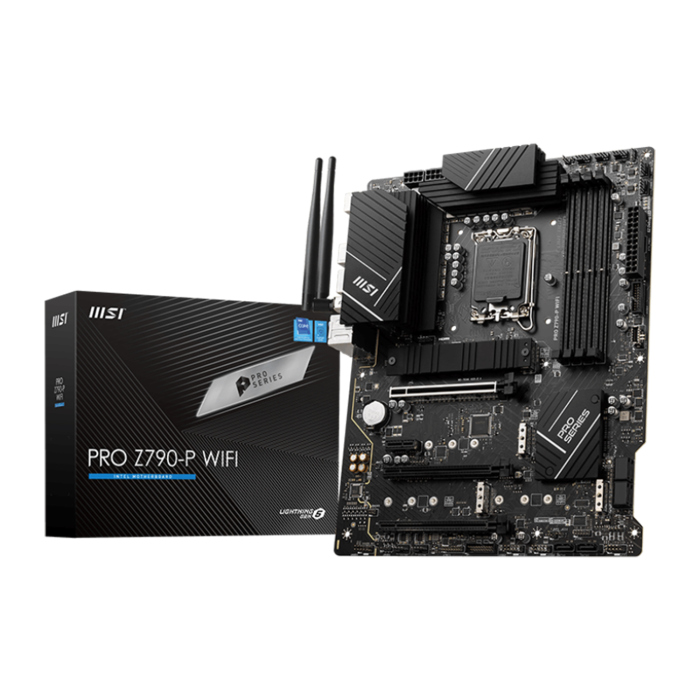 [MPZ0U] MSI Pro Z790-P WIFI Motherboard DDR5 - Black (Used)