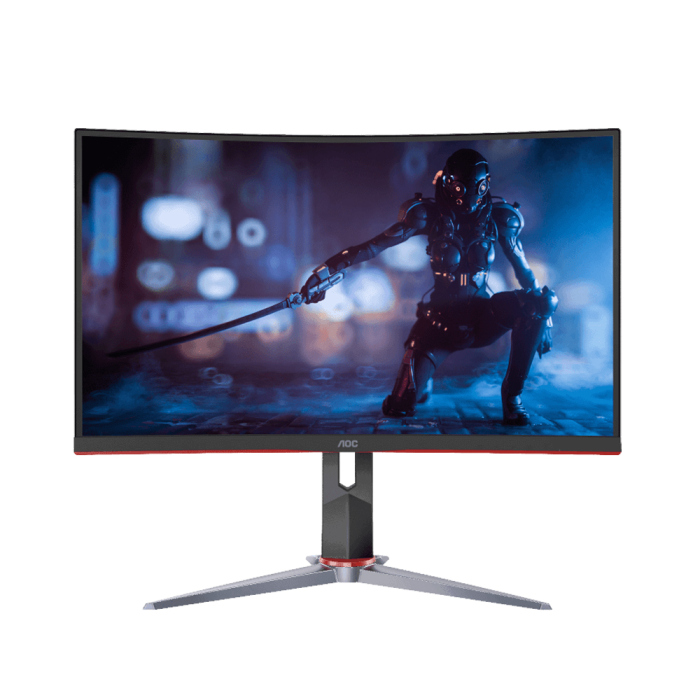 [ACGLU] AOC C24G2 G Line 2rd Gen 23.6" FHD VA 165Hz 1ms HDR Adaptive Sync Curved Gaming Monitor (مستعمل)