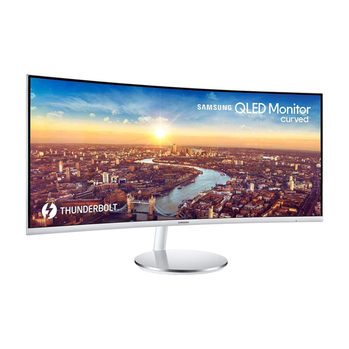 [SC30U] Samsung CJ79 34" VA Panel 100Hz 4Ms QLED Ultra WQHD 2K Curved Gaming Monitor - C34J791WTM (مستعمل)
