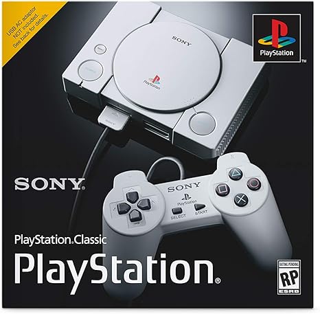 [POCWU] PlayStation one Classic with 100 Games + 2 Joysticks (Used)
