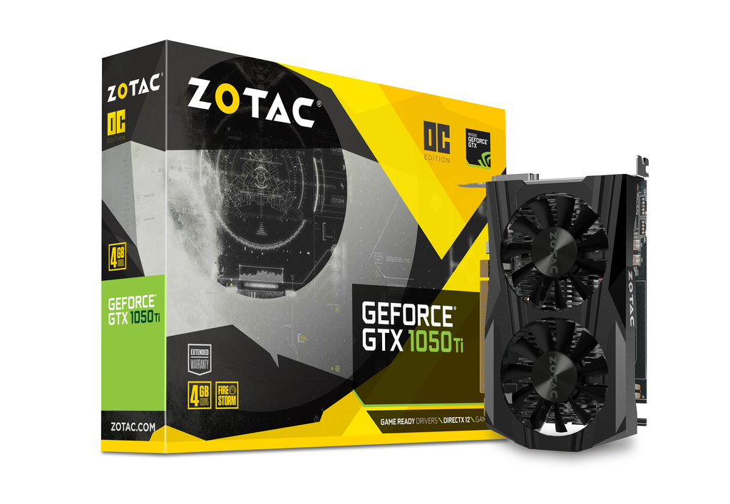 [ZGG0U] ZOTAC GeForce® GTX 1050 Ti OC Edition (Used)