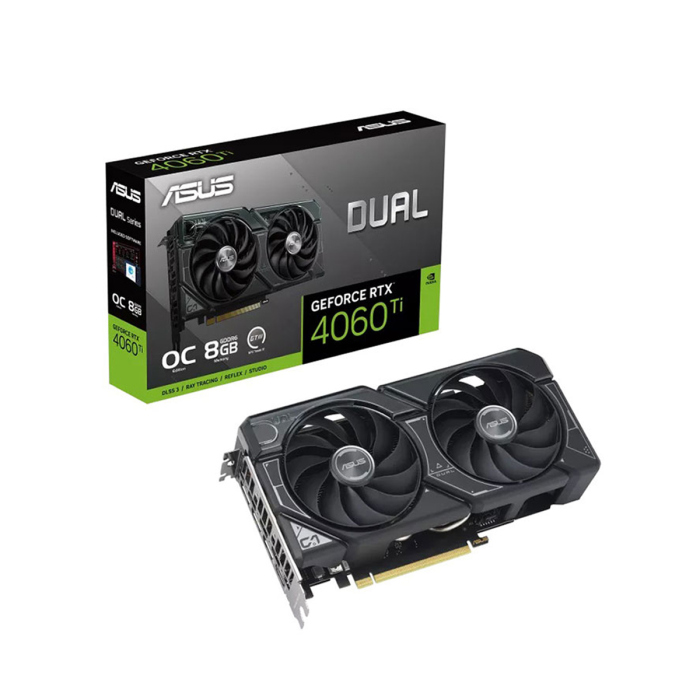 [ADGKN] Asus Dual GeForce RTX 4060 Ti OC Edition 8GB GDDR6 Graphic Card