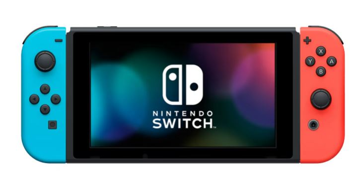 [NSNBU] Nintendo Switch - Neon Blue + Neon Red Joy-Con (Games) (Used)