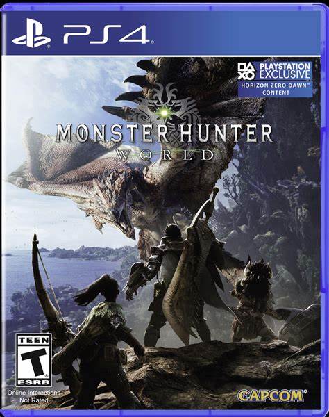 [MHW0U] Monster Hunter World  - PlayStation 4 (Used)