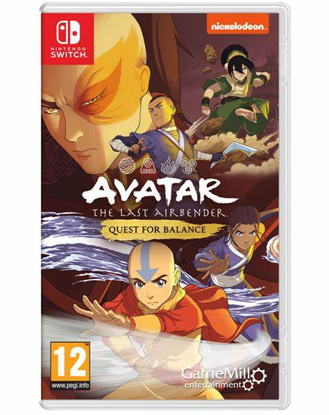 [ATL2U] Avatar The Last Airbender Quest for Balance - Nintendo Switch (Used)