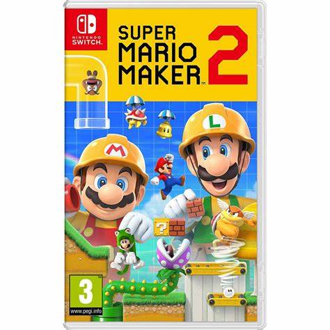 [SMM0U] Super Mario Maker 2 - Nintendo Switch (Used)