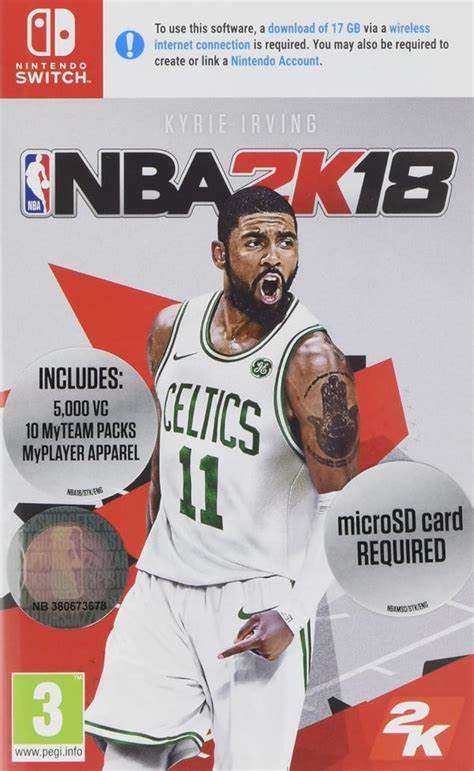 [N2N0U] NBA 2K18 - Nintendo Switch (Used)