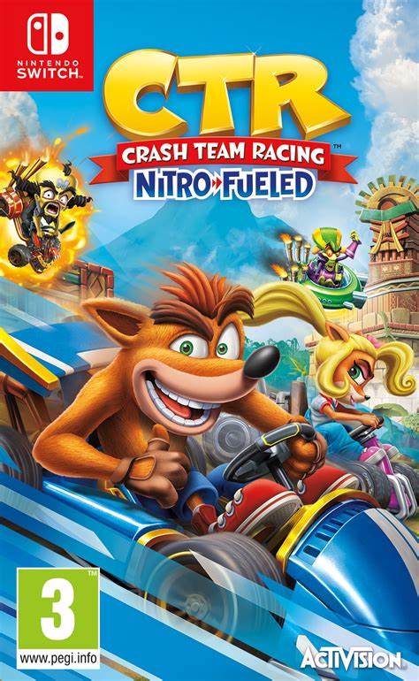 [CTR3U] Crash Team Racing Nitro-Fueled - Nintendo Switch (Used)