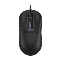 Lorgar Advanced MSA10 RGB 6 Buttons 12K DPI, Pixart PAW3311 Optical Wired Gaming Mouse - Black